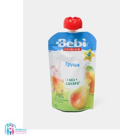 تصویر پوره ساندیسی گلابی bebi 