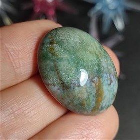 تصویر نگین سنگ طبیعی سنگ خون ( بلود استون )کد10105 