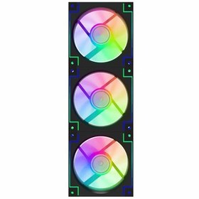 تصویر Gamemax RD300 3-in-1 ARGB Computer Case Fan 