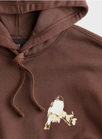 تصویر هودی با فیت معمولی برند H&M Regular Fit Hoodie