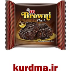 تصویر کیک شکلاتی نرم با سس شکلات و فندق 200 گرمی Eti ( عمده و خرده ) 