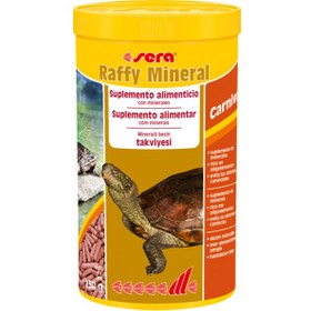 تصویر لوازم خزنده فروشگاه اوجیلال ( EVCILAL ) غذای لاک پشت معدنی Sera Reptil Raffy 1000 میلی لیتر / 250 گرم – کدمحصول 179029 