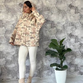 تصویر هودی جلو دکمه خور 