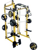 تصویر دستگاه کراس اسمیت زرد هامرز Hummerz