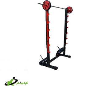 تصویر K220 rated squat rack 