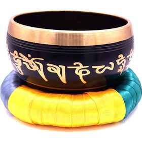 تصویر کاسه تبتی تک بودا 12cm 