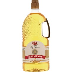 تصویر روغن کنجد تصفیه شده ابری حجم 1 لیتری 100 درصد خالص 