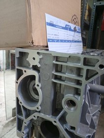 تصویر بلوک سیلندر پژو 405 XU7 شرکتی با نامه بدون شماره 