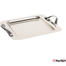 تصویر سینی استیل مربع Perfect home مدل 1377 