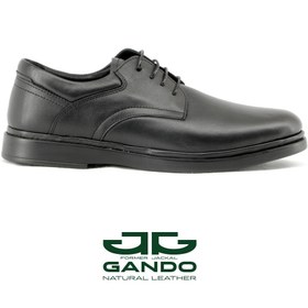 تصویر کفش کد 326 مشکی بندی 