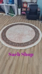 تصویر پادری گرد طرح فانتزی حاشیه‌دار کد C06 