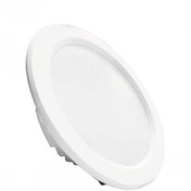 تصویر چراغ سقفی دیپلاست یک گرد توکار 18 وات سفید طبیعی ای دی سی Indoor Circular Diplast ceiling lighting 18 W Natural white EDC