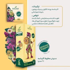 تصویر دمنوش مخلوط اکیناسه 16 عددی مهرگیاه 32 گرمی Mehrgiah echinacea herbal infusion bags 16 pcs