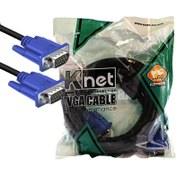 تصویر کابل VGA کی نت 5 متری Knet 5m VGA Cable
