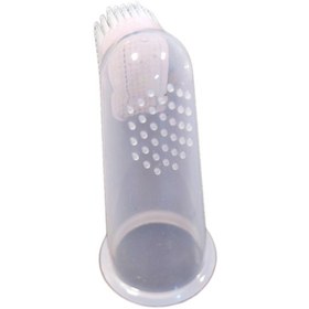 تصویر مسواک انگشتی سگ و گربه مدل d017 