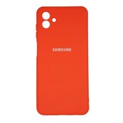 تصویر گارد سیلیکونی اورجینال گوشی سامسونگ مدل A05 کپی - گلبهی Original silicone guard for Samsung A05 phone