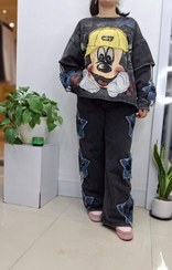 تصویر ست ترند سوییشرت شلوار تینیجری 