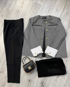 تصویر مانتو جناغی 