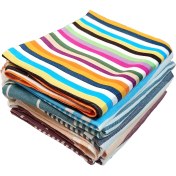 تصویر حوله حمام نخی یزدی میر جلالی سبک و جاذب 