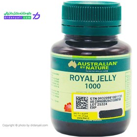تصویر کپسول رویال ژلی 1000 میلی گرم استرالین بای نیچر ا Royal Jelly 1000 mg Australian By Nature Royal Jelly 1000 mg Australian By Nature