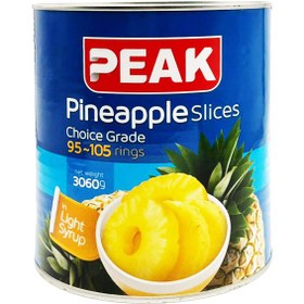 تصویر کمپوت آناناس حلقه ای پیک (3060 گرم) 