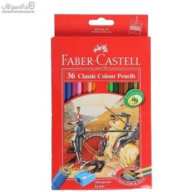 تصویر مداد رنگی فابر کاستل 36 رنگ جعبه مقوایی 115856 Faber_castell