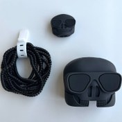 تصویر محافظ شارژر 33 وات شیایومی/مدل اسکلت - مشکی 