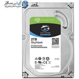 تصویر هارد اینترنال سیگیت 2 ترابایت اسکای هاوک Skyhawk گارانتی 12 ماهه شرکتی Seagate Skyhawk ST2000VX015 Internal Hard Drive - 2TB
