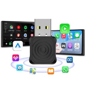 تصویر دانگل وایرلس | تبدیل CarPlay و Android Auto به بی‌سیم نسخه کپی 