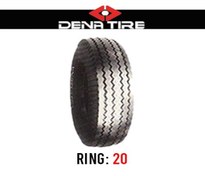 تصویر لاستیک خودرو دنا مدل KMN (گل جلو) سایز 10.00R20 