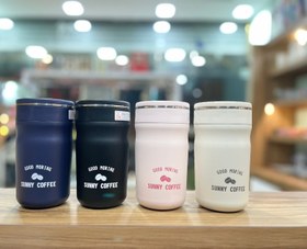 تصویر تراول ماگ sunny coffee - مشکی 