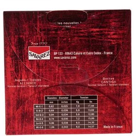 تصویر سیم گیتار کلاسیک ساوارز مدل 510AR 