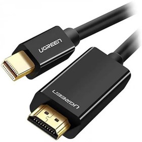 تصویر کابل تبدیل Mini DisplayPort به HDMI با رزولوشن 4K یوگرین مدل MD101-10455 طول 3 متر 