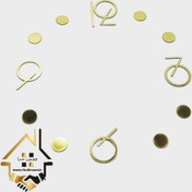 تصویر اعداد ساعت طرح فانتزی 