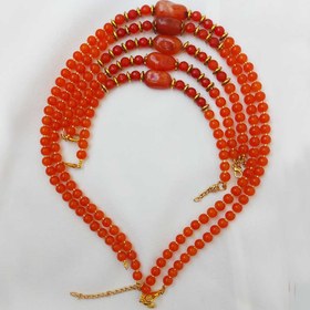 تصویر نیم ست عقیق کار دست 