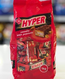 تصویر شکلات هایپر یک کیلویی - نارگیلی Hyper