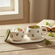 تصویر ست چایخوری سرامیکی کد549 Ceramic tea set code 549