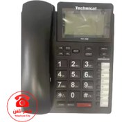 تصویر تلفن رومیزی تکنیکال مدل TEC5860 حافظه دار 