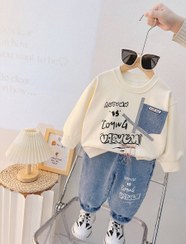 تصویر بلوز شلوار بچگانه best(جیبدار) - 6 