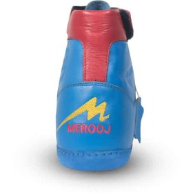 تصویر کفش کشتی تمام چرم مجید 