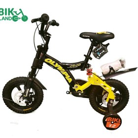 تصویر دوچرخه شهری المپیا مدل JOJO سایز 12 Olympia city bike, JOJO model, size 12