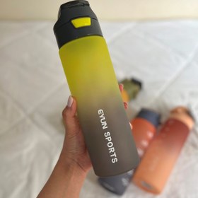 تصویر قمقمه ورزشی دو رنگ 