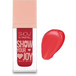 تصویر رژ گونه اورجینال برند Show by pastel مدل Show Your Joy Liquid Blush کد 375459630 