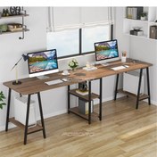 تصویر میز کار پایه فلزی دو نفره فوبورو مدل MK880 