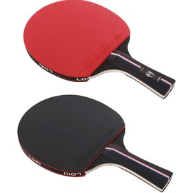 تصویر راکت پینگ پنگ لوکی دو ستاره سری کرین کیف دار(تکی) Loki 2 Star Ping Pong racket