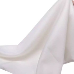 تصویر لایی حریر یک متری سفید 