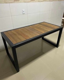 تصویر میز ناهارخوری چوبی A1 