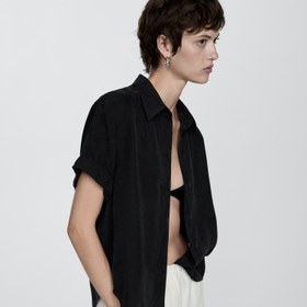 تصویر شومیز آستین کوتاه MANGO مدل 77073263 