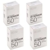 تصویر نوار تست قند خون آرکری مدل Sensor-01 مجموعه ۴ عددی 
