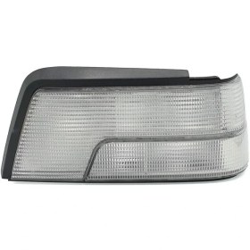 تصویر چراغ عقب اسپرت پژو ۴۰۵ لامپی جفت رنگ تمام سفید 